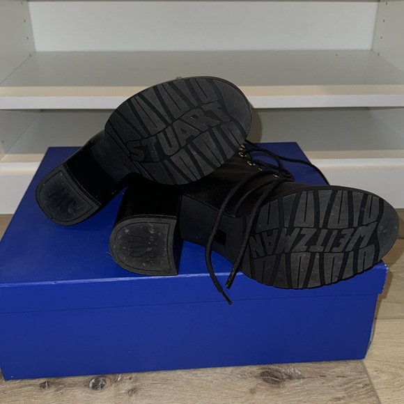 Stuart Weitzman Lace Up Boots - Picture 3 of 3